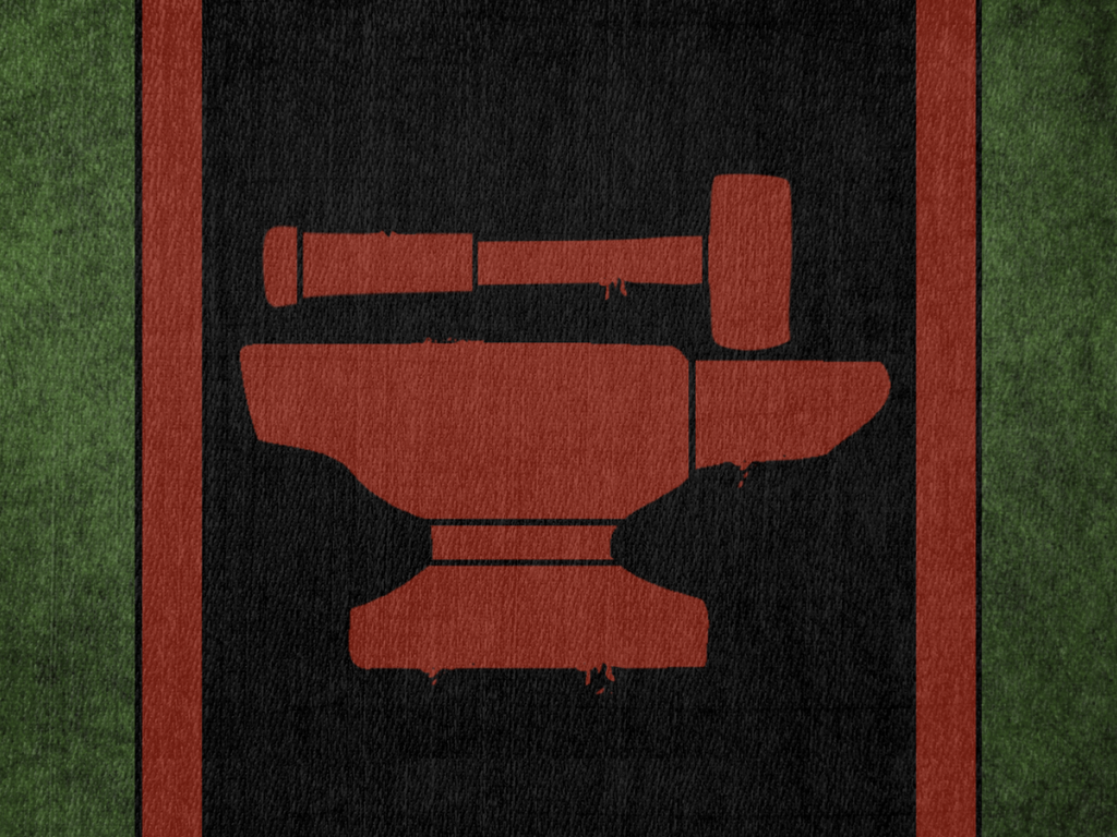 Молот и наковальня, фон