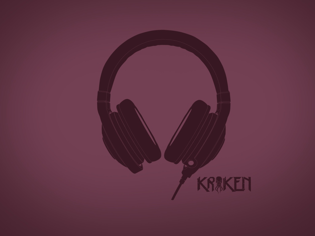 Наушники Райзер, розовый фон