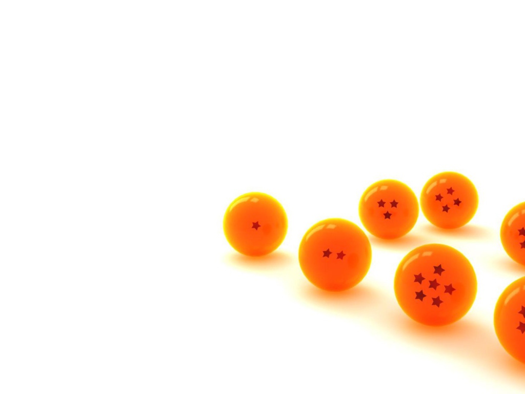 Оранжевые шары на белом фоне