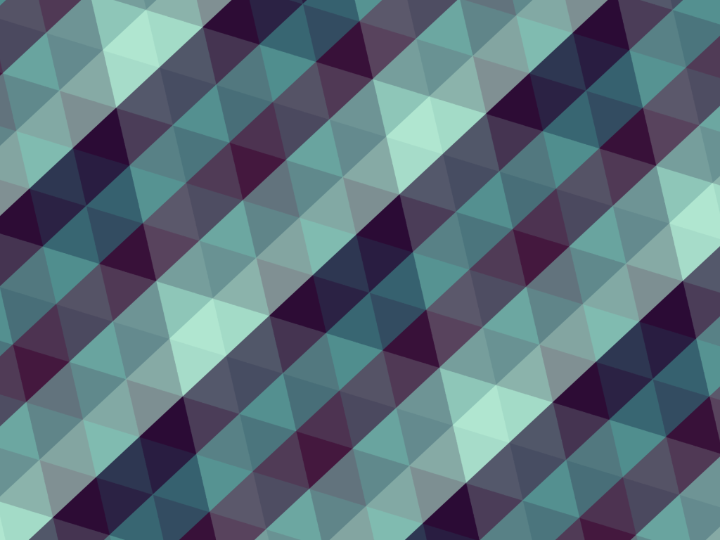 Орнамент из разноцветных треугольников