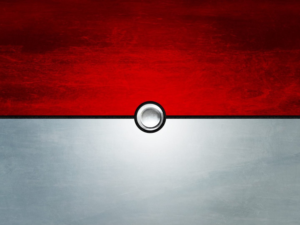 Красно белый фон, игра Pokémon