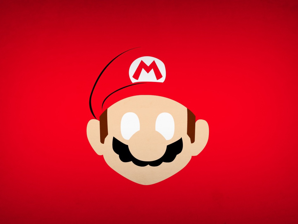 Красный фон, Super Mario Bros