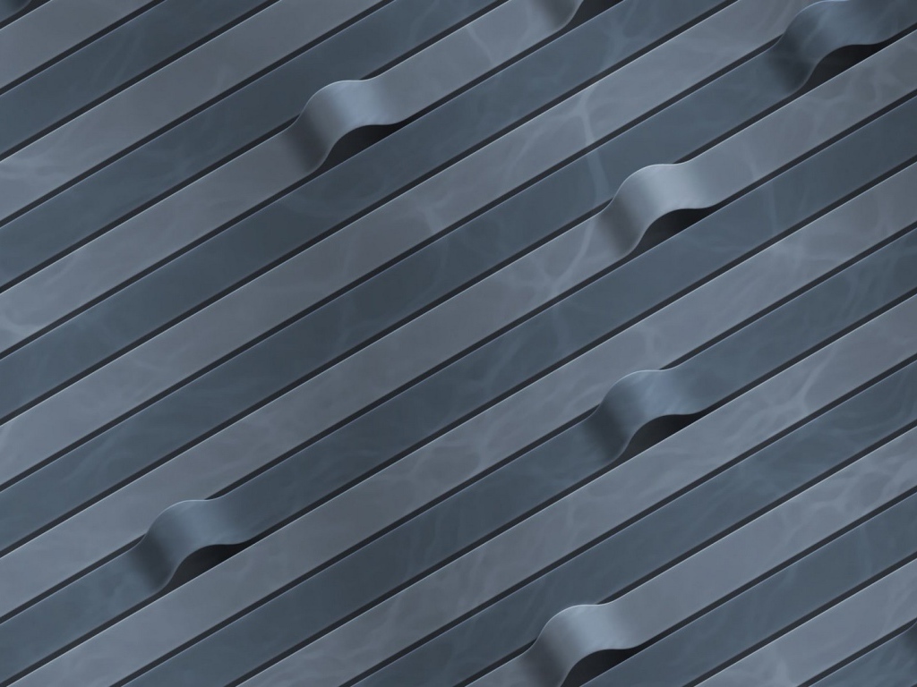 Серебряные полосы с волнами