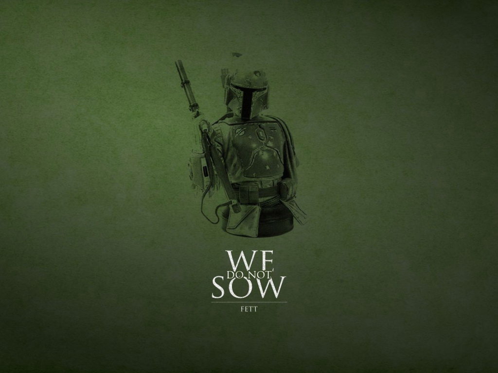 Звездные Войны, зеленый фон