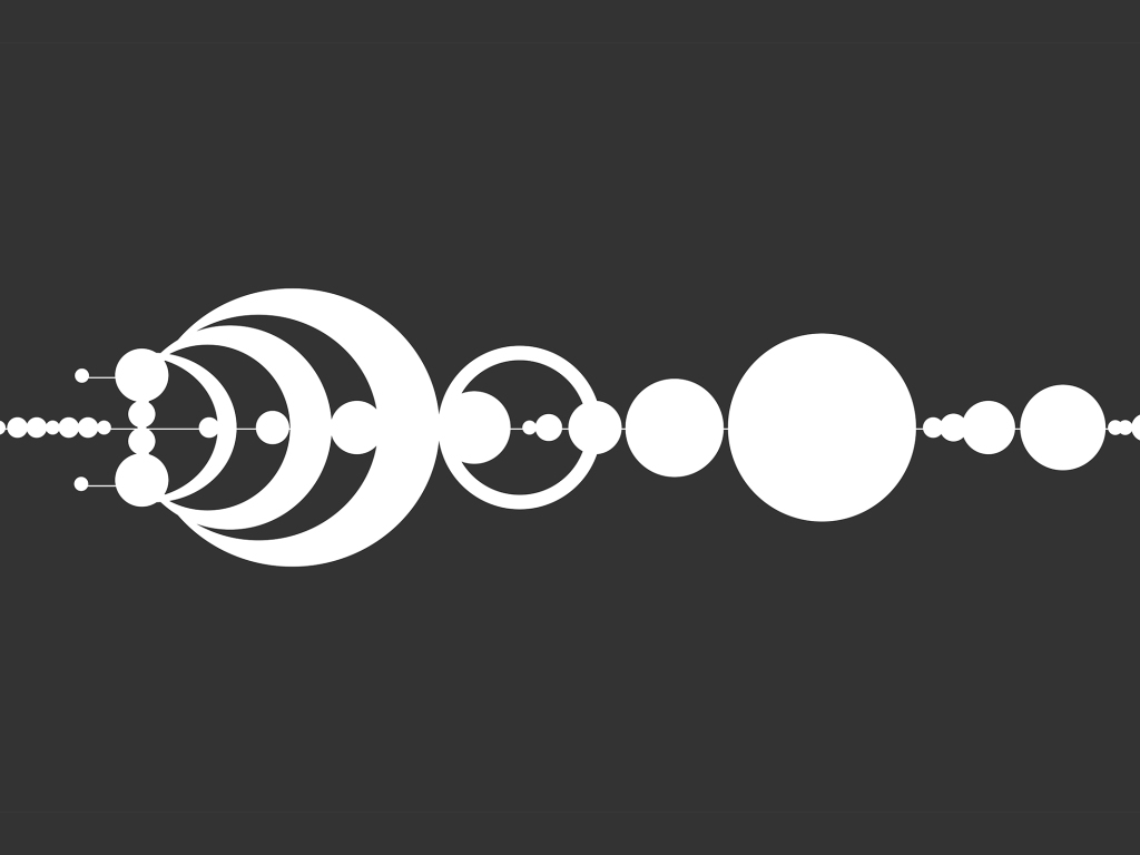 Геометрический орнамент, серый фон