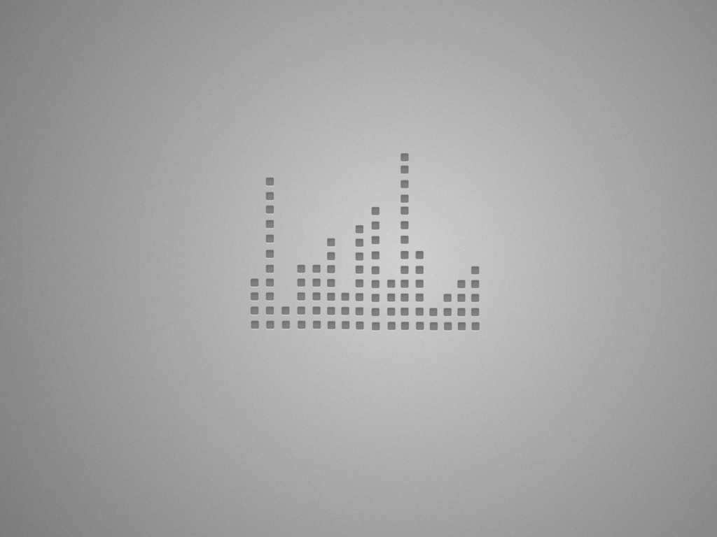 Пиктограмма из квадратов на сером фоне