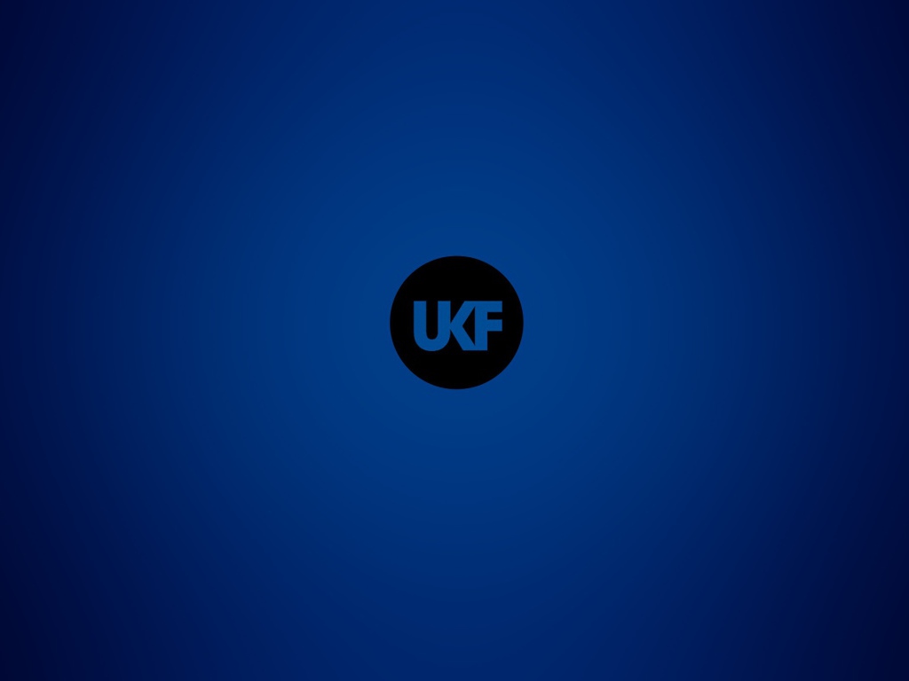 UKF Dubstep, синий фон