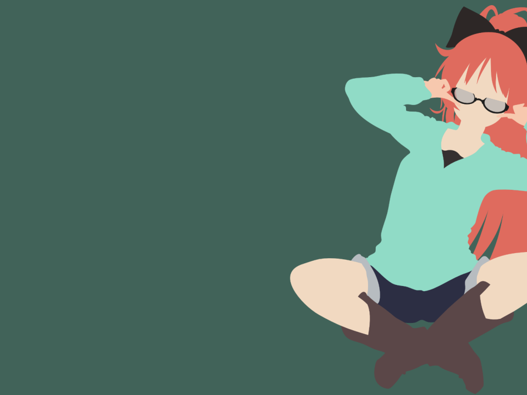 Векторное изображение аниме