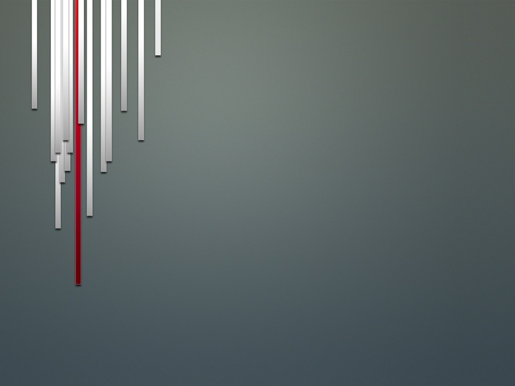 Вертикальные линии опускаются вниз, серый фон