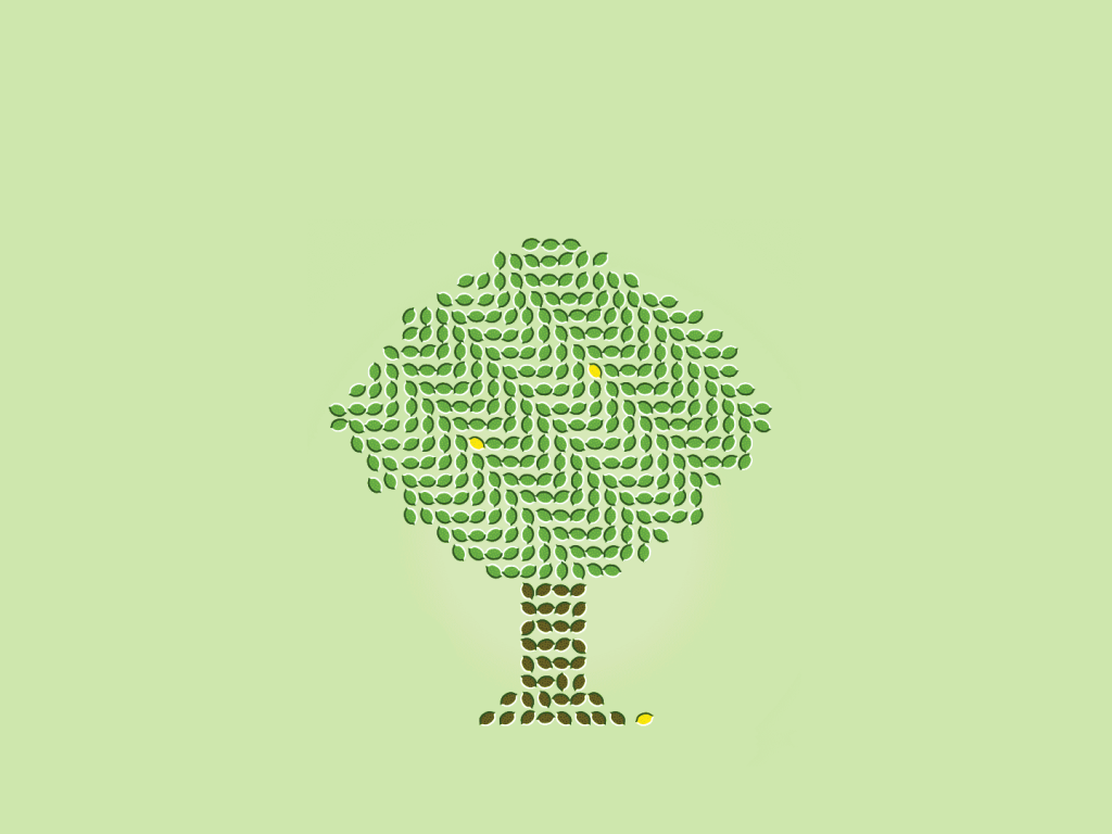 Дерево оптическая иллюзия