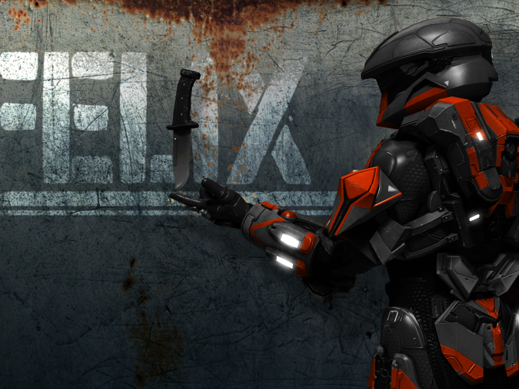 Черный персонаж мультфильма Red vs. Blue