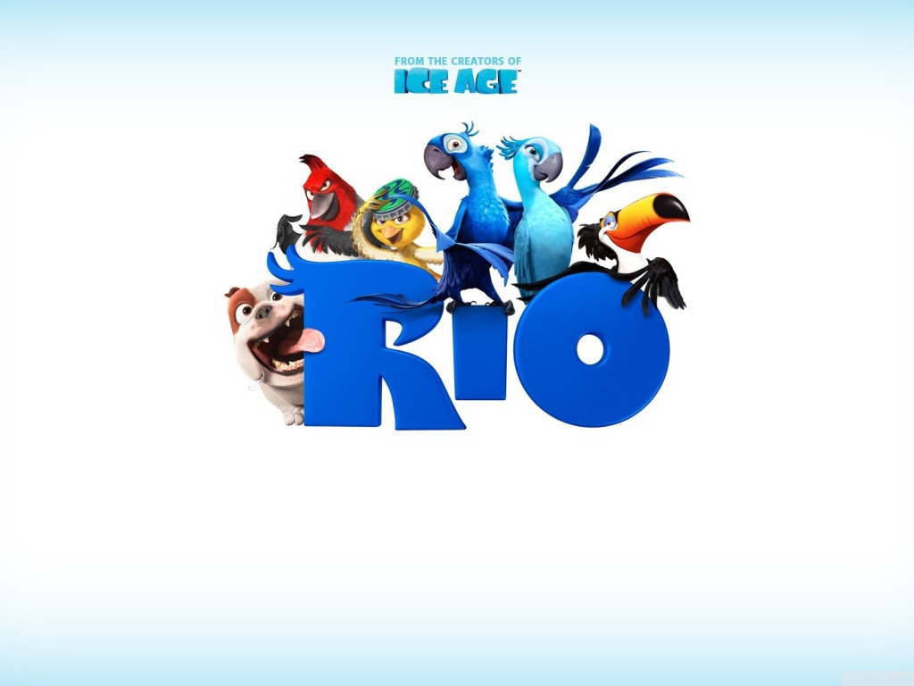 Постер мультфильма Рио