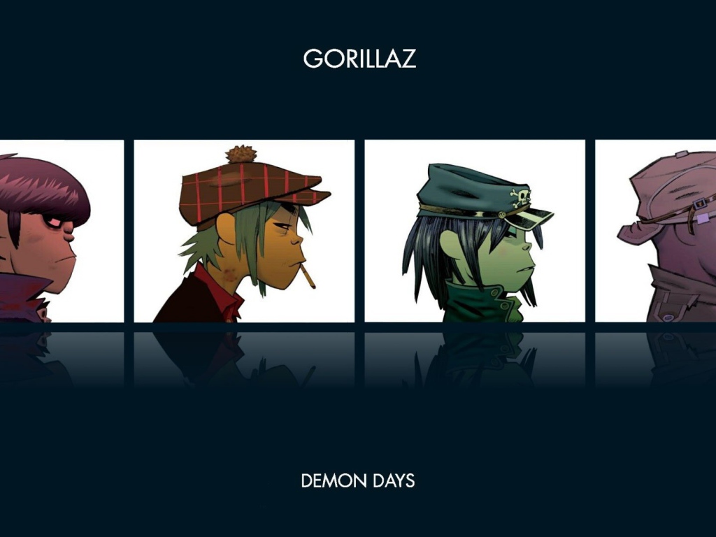 Персонажи арт проекта Gorillaz