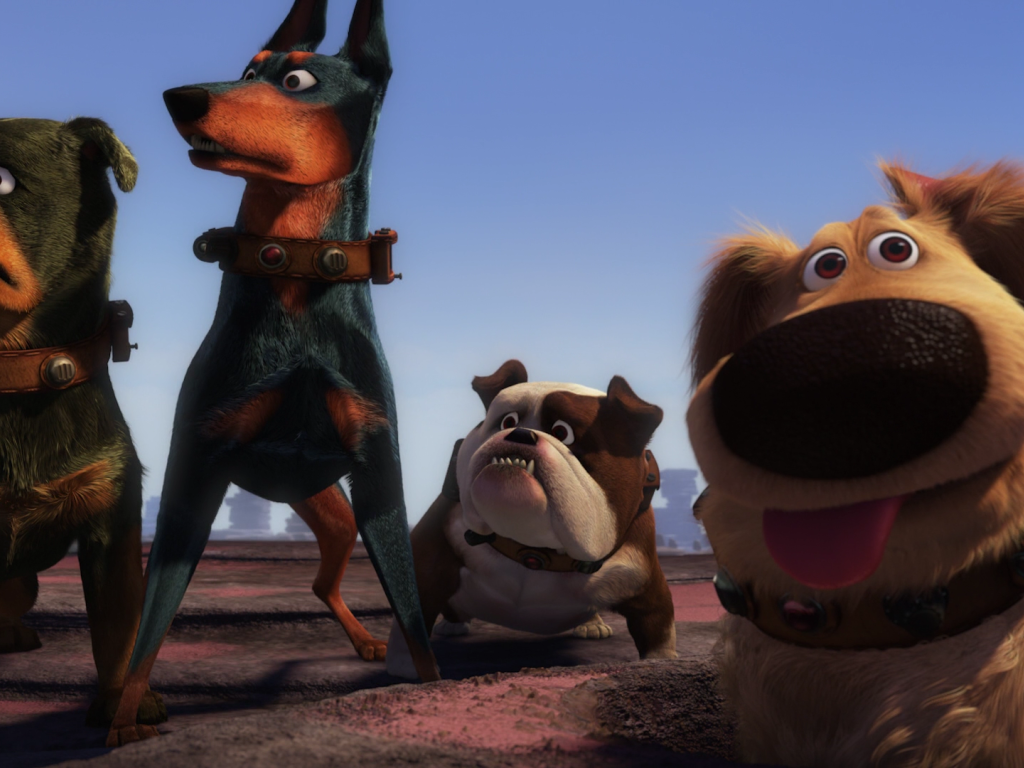 Собаки из мультфильма Вверх