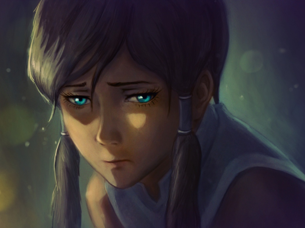 Девушка из мультфильма Легенда о Корре