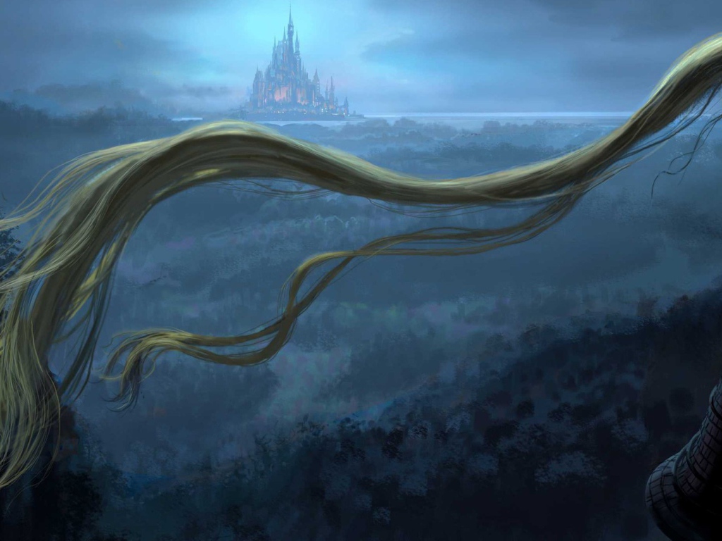 Героиня сказок Рапунцель