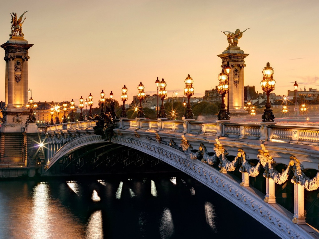 Мост Александра III в Париже