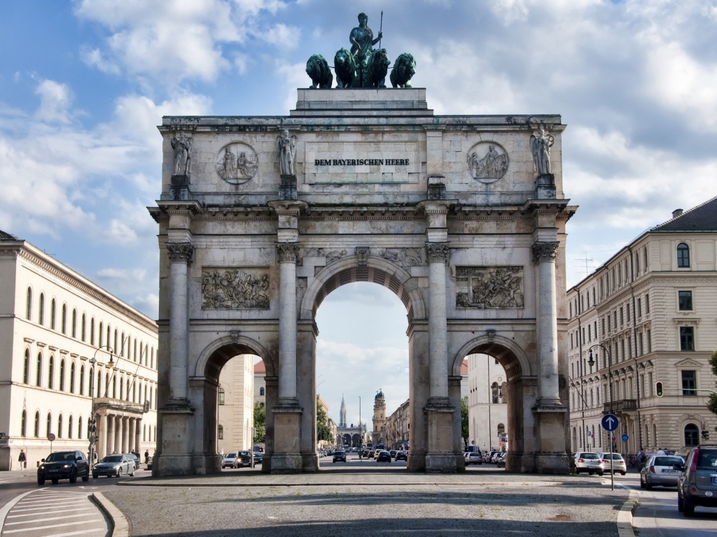 Триумфальная арка в Мюнхене