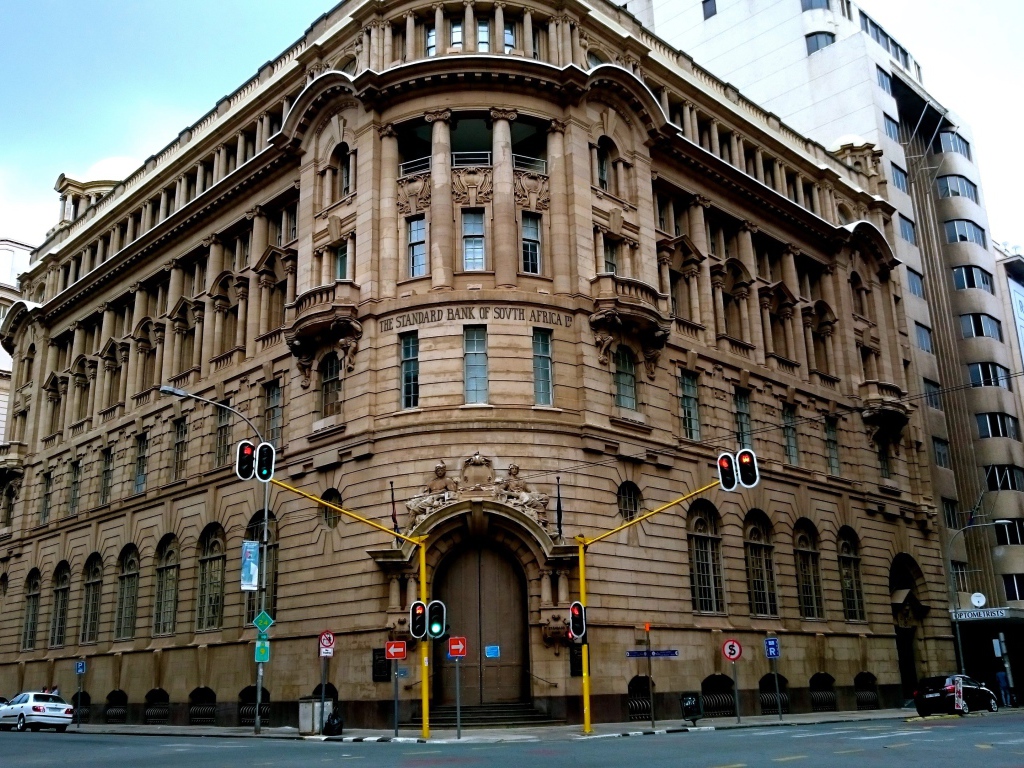 Здание банка в Йоханнесбурге