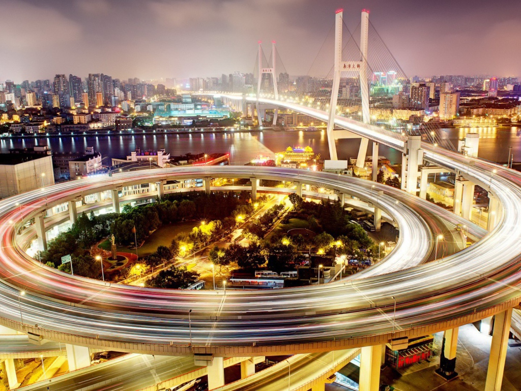 Мост в Шанхае, Китай