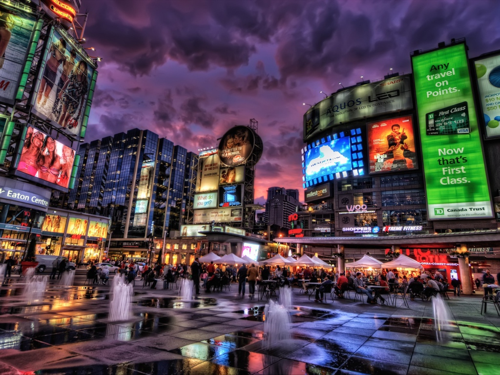 Город Торонто в Канаде