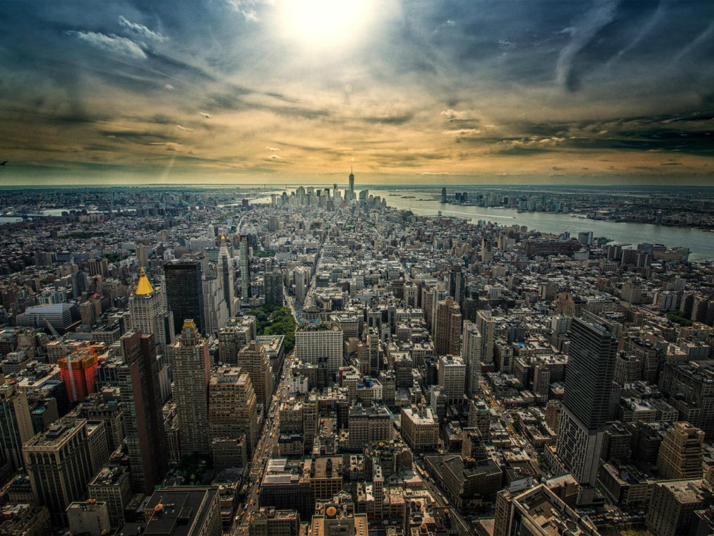 Полет над Нью-Йорком