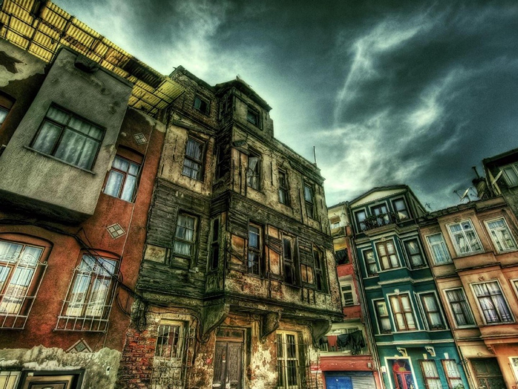 Старый район Галата в Стамбуле