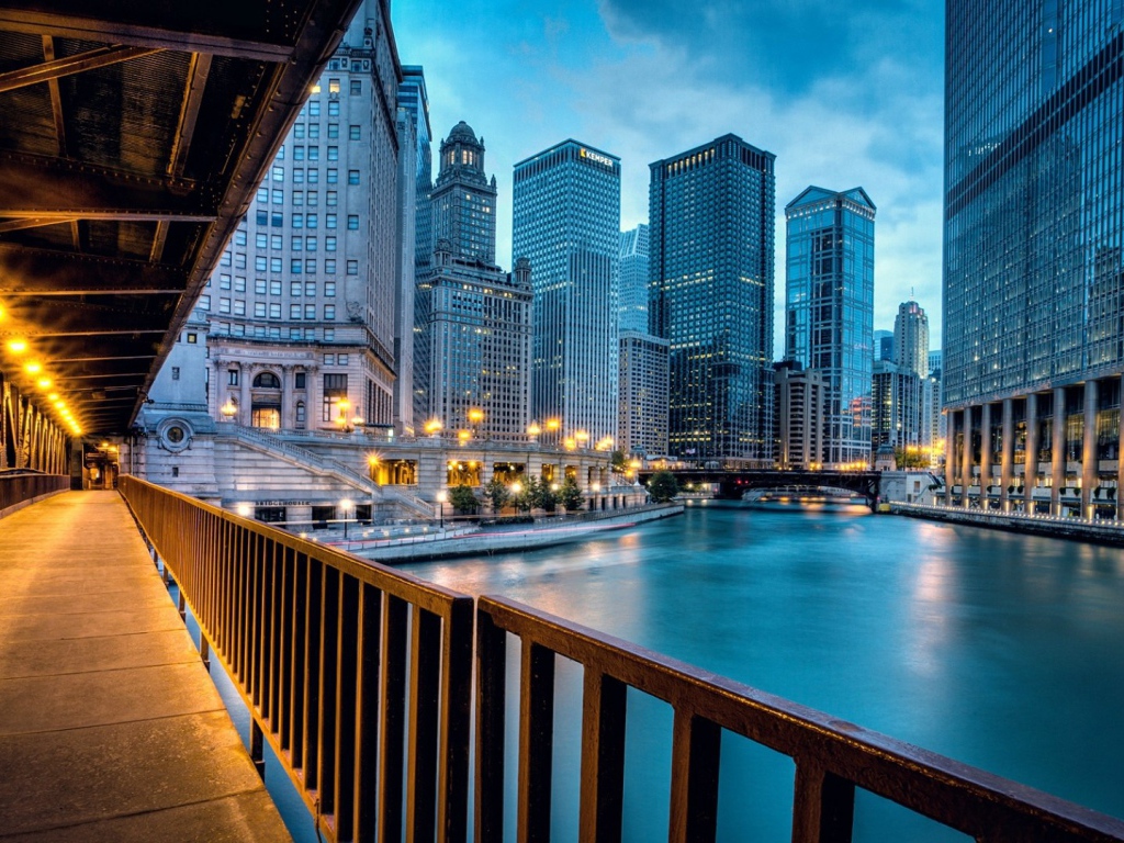 Набережная в Чикаго