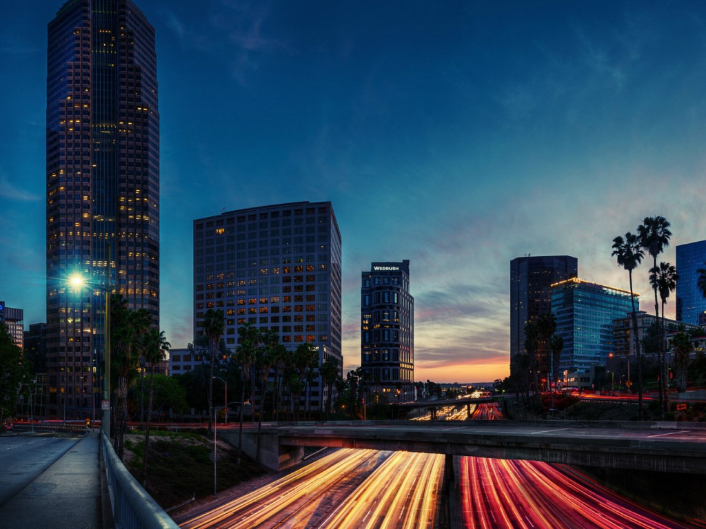 Быстрое движение в Лос-Анджелесе