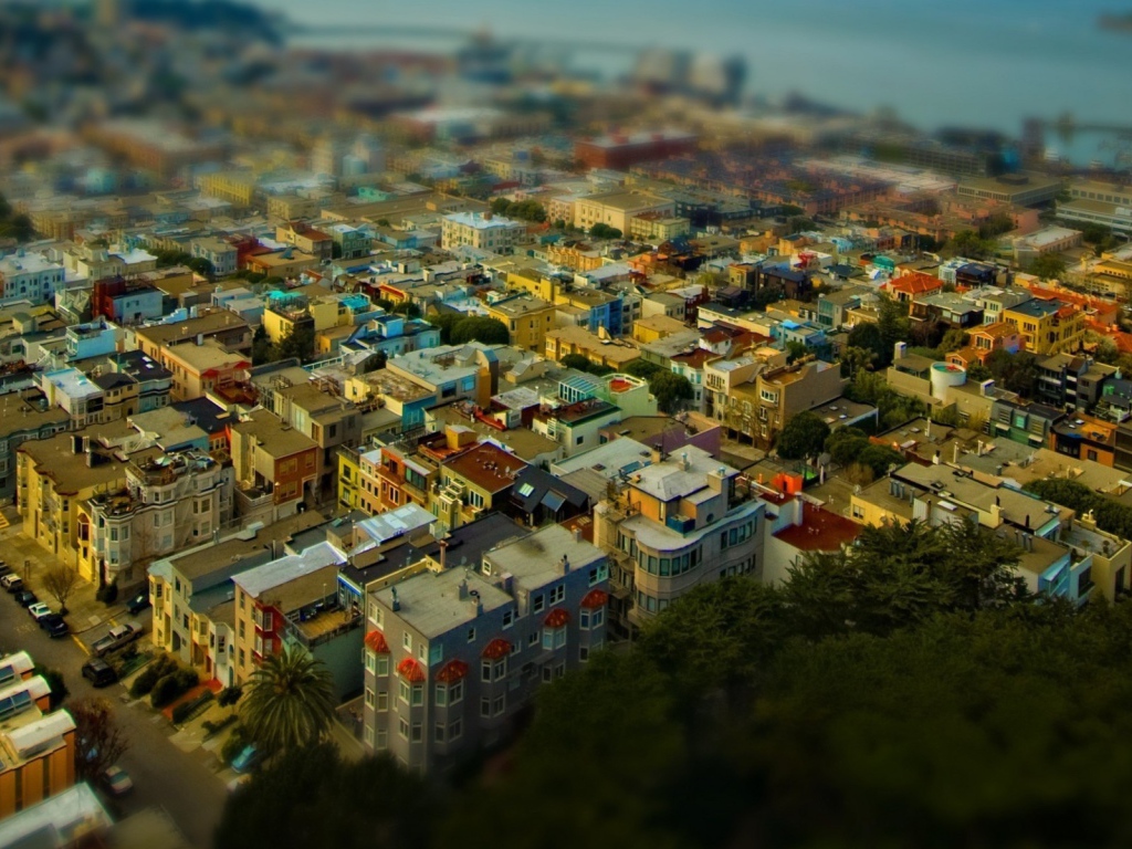 Жилые кварталы Сан-Франциско