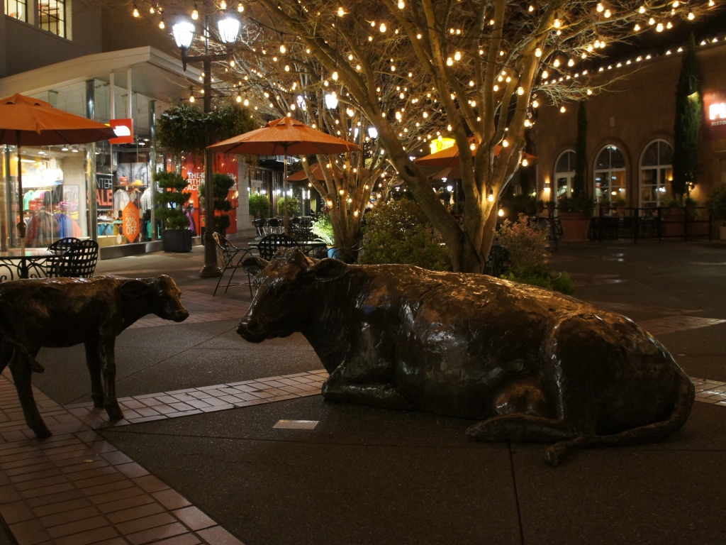 Скульптуры на улице Сиэтла