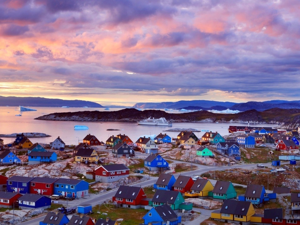 Город на берегах Гренландии