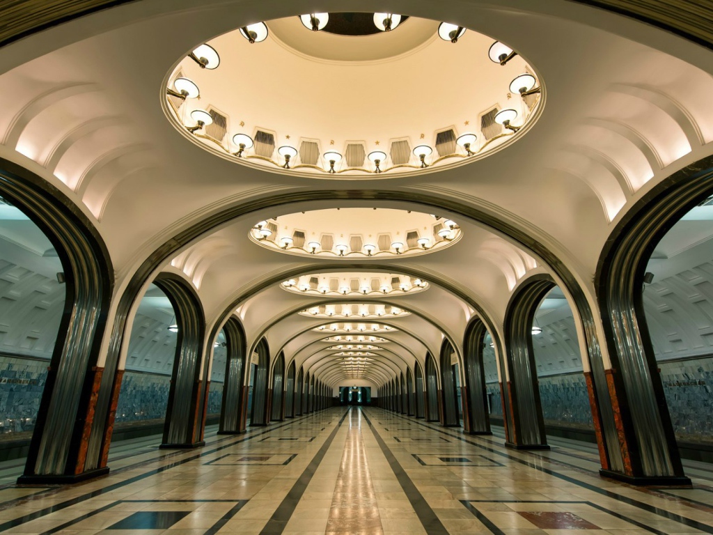 Станция метро в Москве