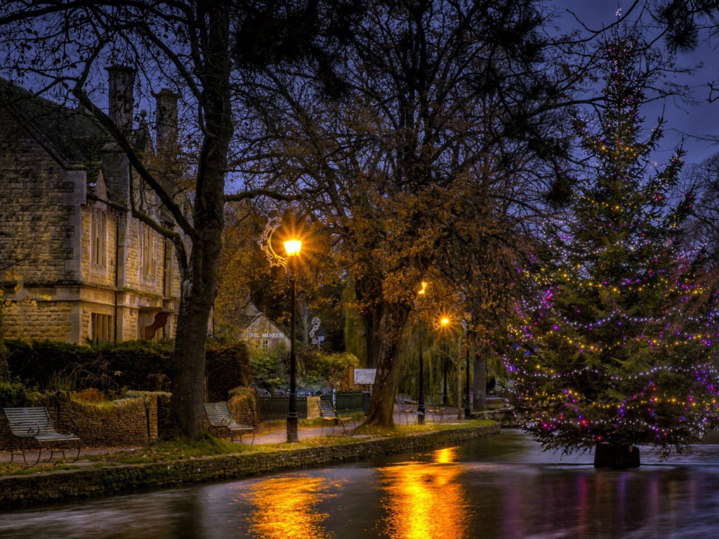 Городок Бертон, США