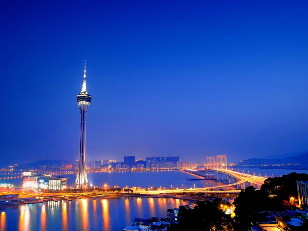 Башня в Макао (Аомынь), Китай