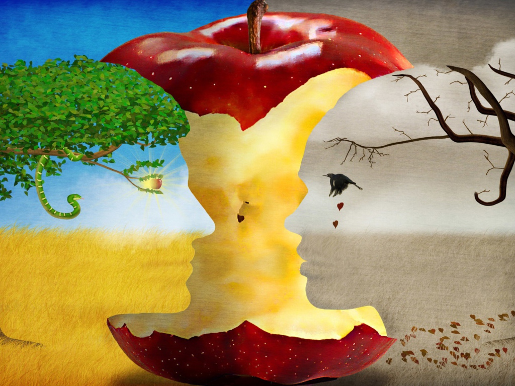 Огрызок яблока между жизнью и запустением