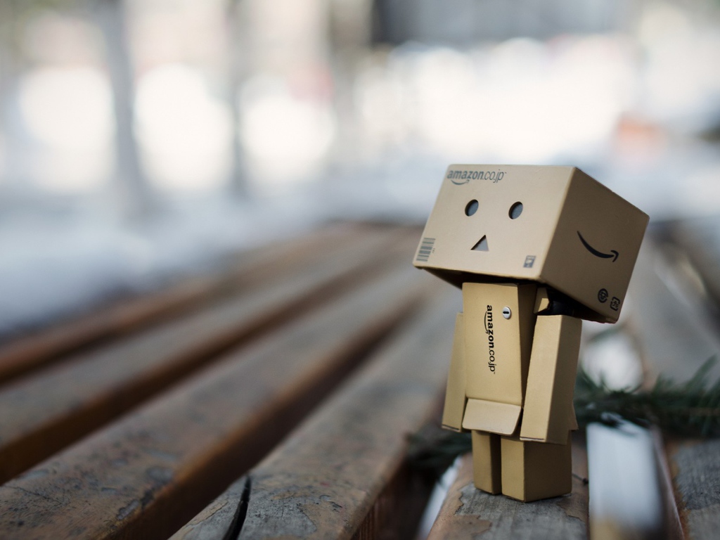 Картонный человечек от Амазон Ком
