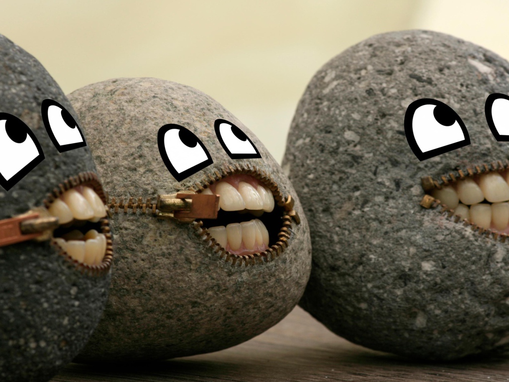 Веселые говорящие камни