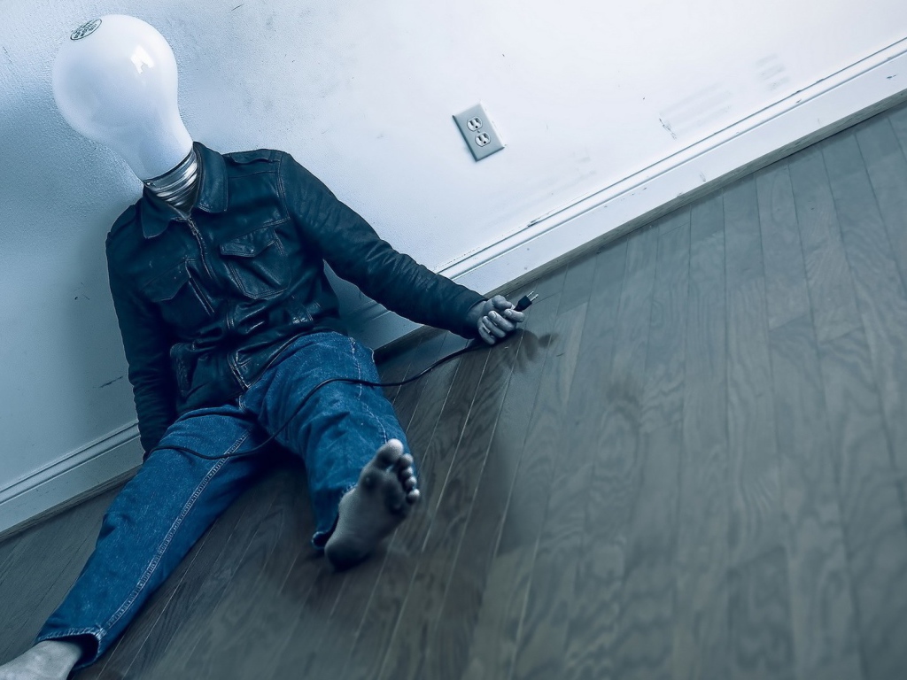 Человек утратил энергию