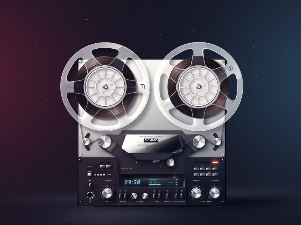 Бобинный магнитофон Олимп