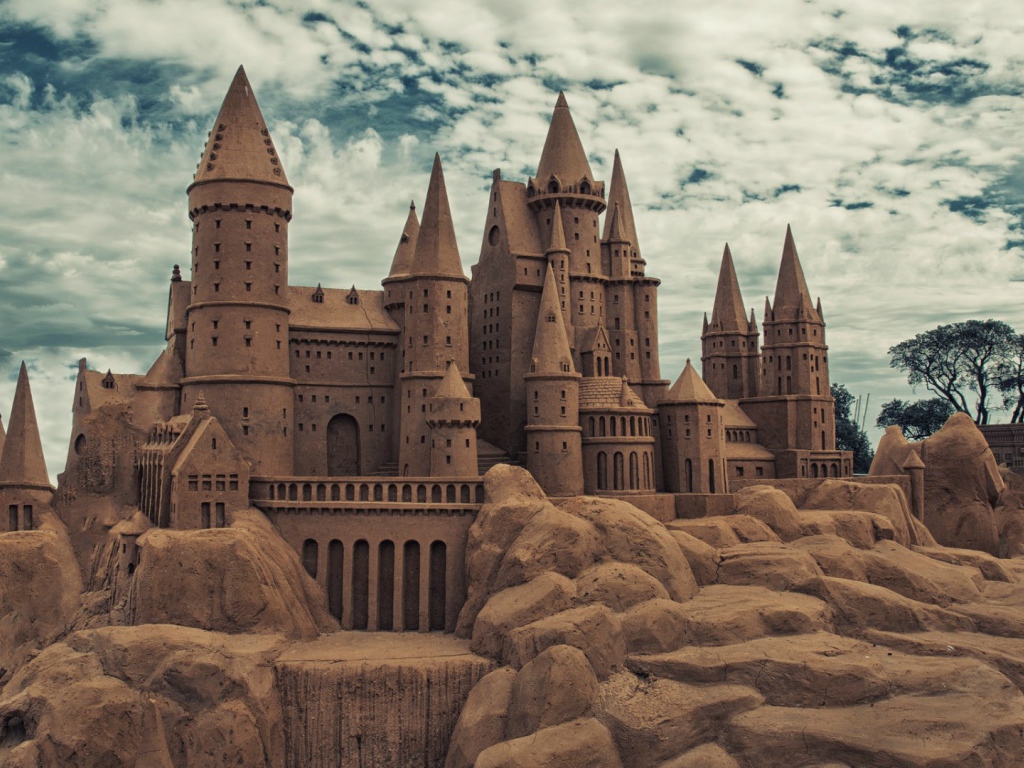 Замок из песка