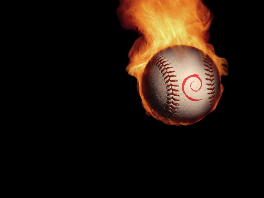 Теннисный огненный мяч