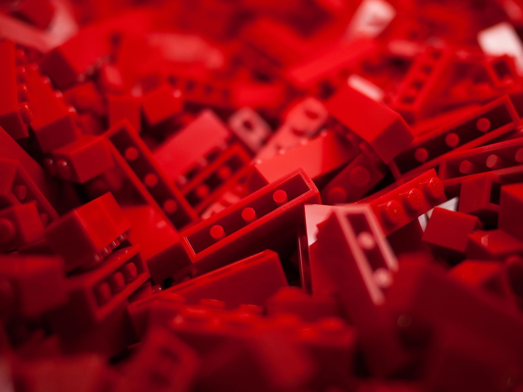 Красные части ЛЕГО