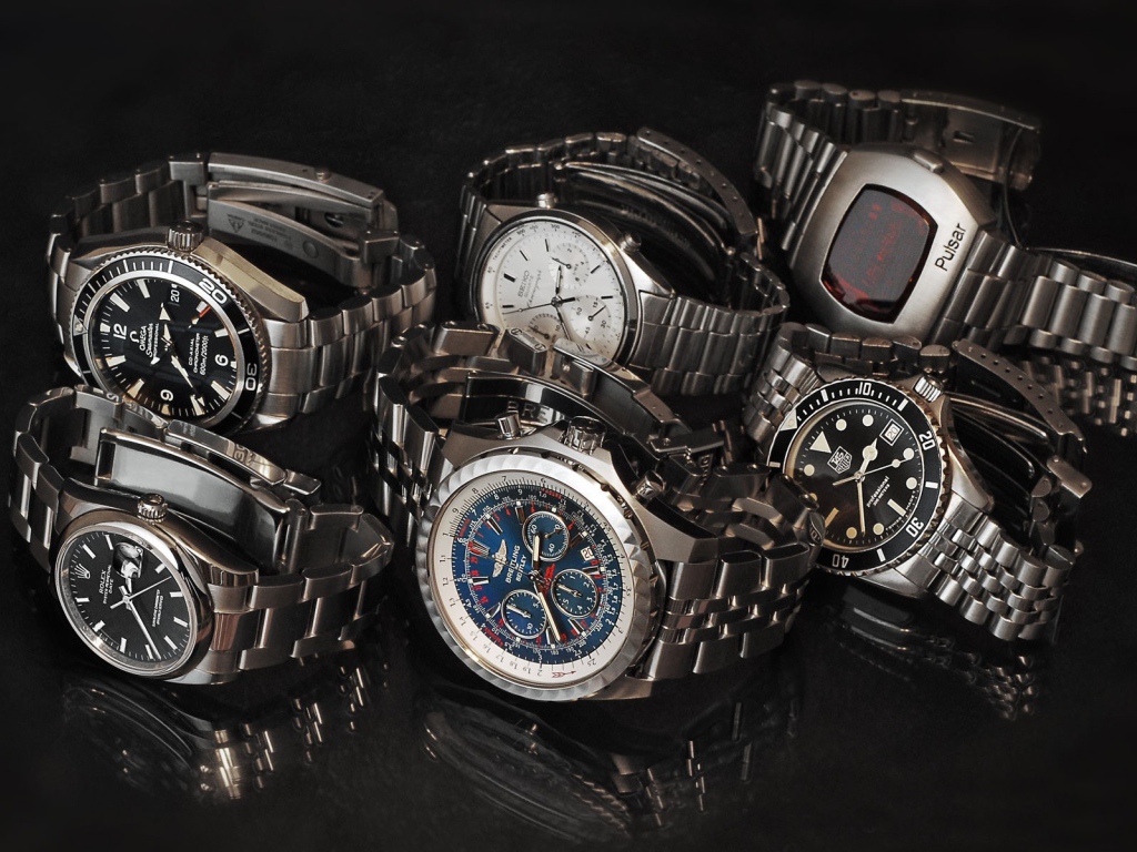 Наручные часы в стиле люкс