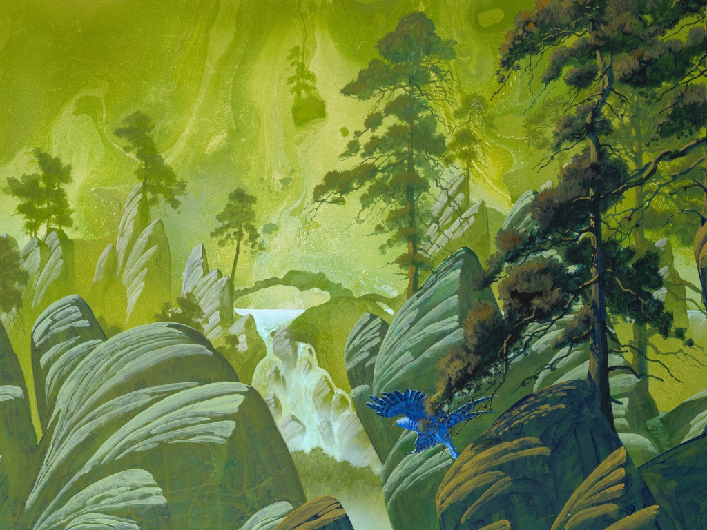 Картина с изображением природы тропиков