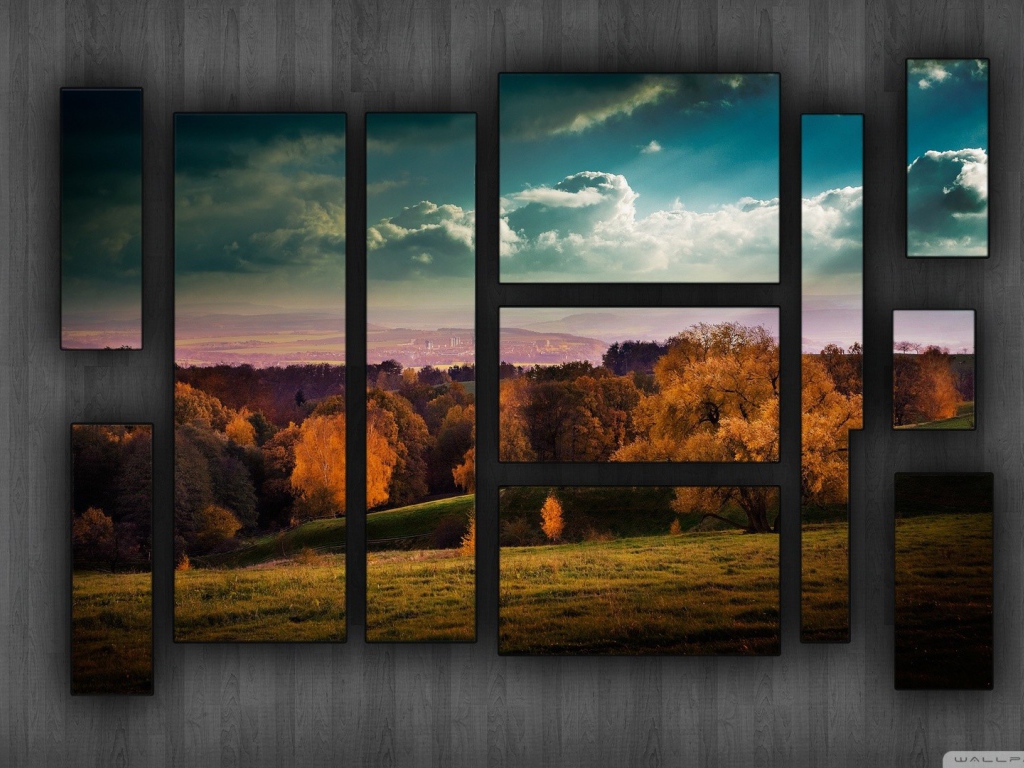 Современная картина на стене