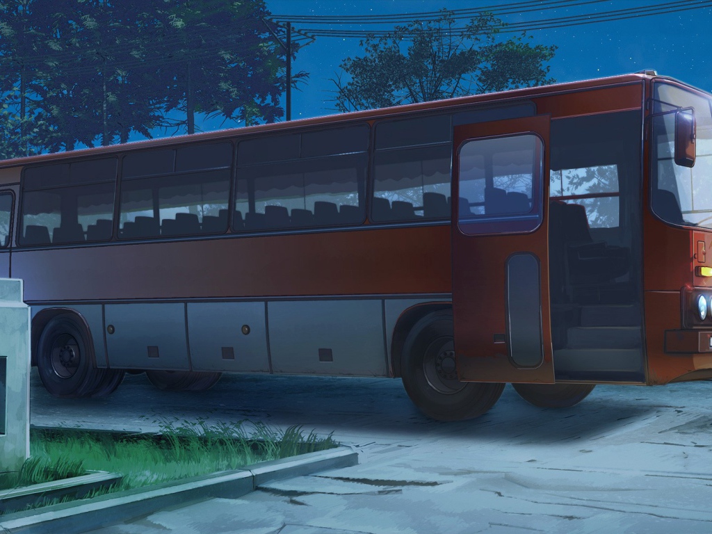 Старый Икарус, работа художника ArseniXC