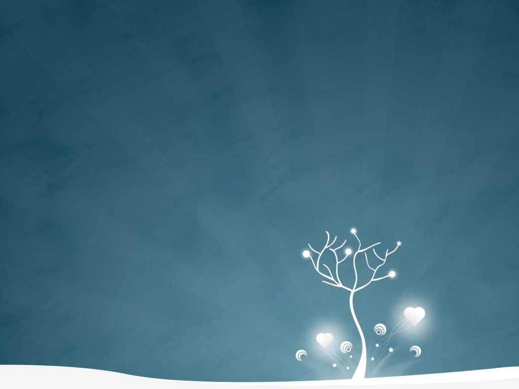 Дерево с сердечками