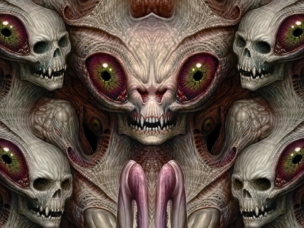 Большие глаза у инопланетян