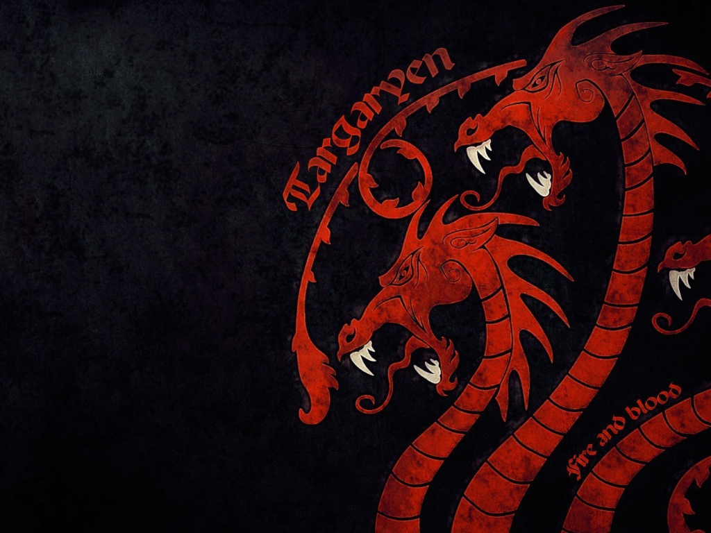 Китайский дракон на черном фоне